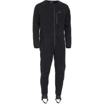 Traje Kinetic Heavy Warm Negro para Hombre con Manga Larga y Tirantes