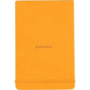 Webnotepad A5 - Rhodia 118348C - Líneas horizontales Naranja
