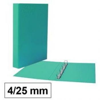 Carpeta de plástico tamaño folio color verde