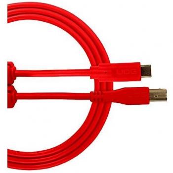 ULTIMATE CABLES. UDG Cable usb U96001RD - ULTIMATE AUDIO CABLE USB 2.0 C-B RED STRAIGHT 1,5M.