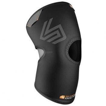 Shock Doctor 864 Rodillera de Compresión con Cubierta de Rótula Cerrada, Unisex adulto, Negro, S