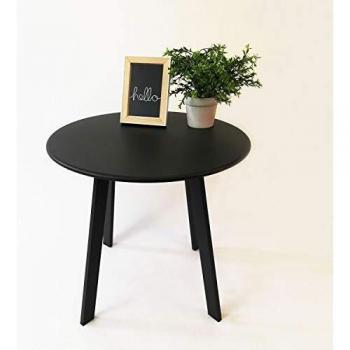 Mesa auxiliar ProGarden gris oscuro mate 50x45 cm