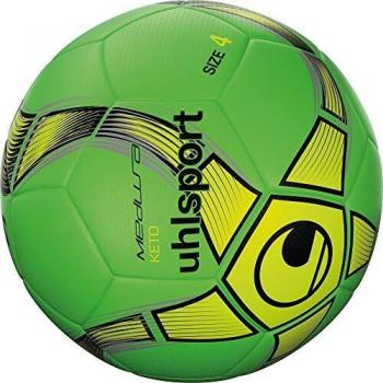 uhlsport Keto Balón fútbol, Adultos Unisex, Verde Fluor/Amarillo Fluo, 4
