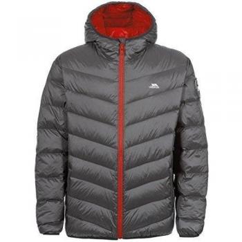 Trespass Stormer - Chaqueta de pluma para hombre, color gris, talla XS