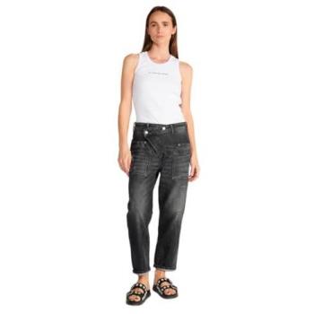 Le Temps des Cerises Women's Boyfit 7/8 Cosy Pocket Jeans
