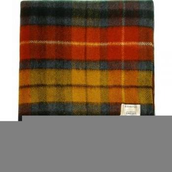 Deluxe Pure Lambswool Throw in Buchanan Antique Tartan