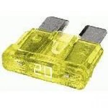 Fusible ATO Hella 20A Beige/Amarillo - Paquete de 50 unidades