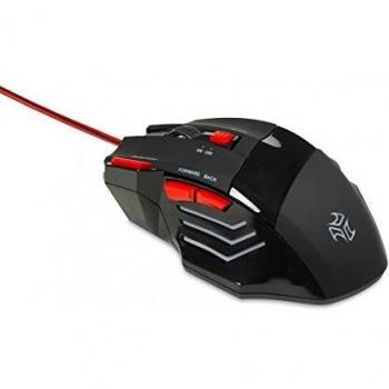 Ratón iBox Aurora Negro Óptico 2400 DPI USB Tipo A