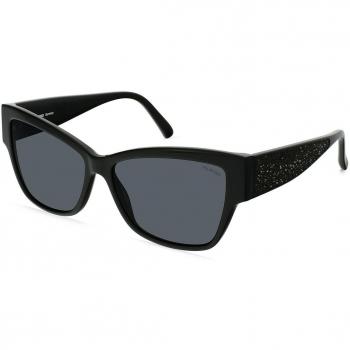 Rodenstock R3326 Polarized Women's Sunglasses Black Size 57
