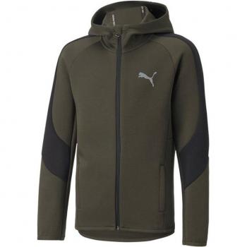 Chaqueta Deportiva para Niños Puma Evostripe Marrón