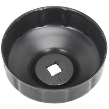 Llave de tapa para filtro de aceite SEALEY VS7006 Ø76mm x 12 flautas