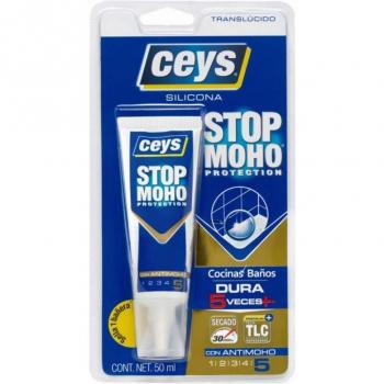 Ceys - Silicona stop moho translucido 50ml