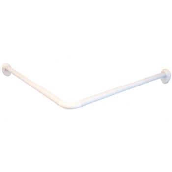Barra para cortina de ducha angular RIDDER blanca 80x80x2,5 cm