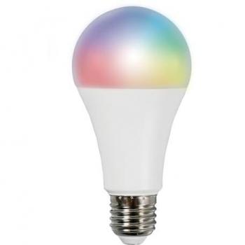 Bombilla Inteligente LED E27 14W RGB WiFi y Bluetooth 1400 Lúmenes Compatible con Alexa y Google