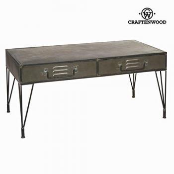 Mesa de centro 2 cajones by Craften Wood