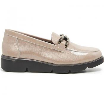 Mocasines de Mujer 24 Horas Mocasín Confort para Mujer 25826 Lino Color Beige