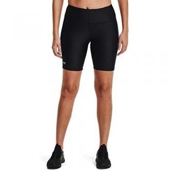 Under Armour HeatGear Women's Bike Shorts - Black, Size: Large