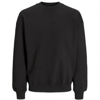 Jack & Jones Urban Edge Black Long Sleeve Sweatshirt for Men, Size S
