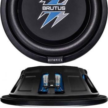 HIFONICS BXS12D4 12 Inch Brutus Series Shallow Mount Subwoofer