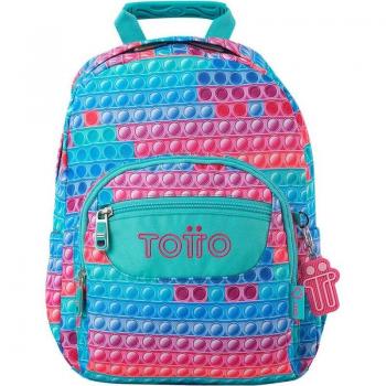 Mochila escolar eco-friendly pequeña Pupit - Tempera