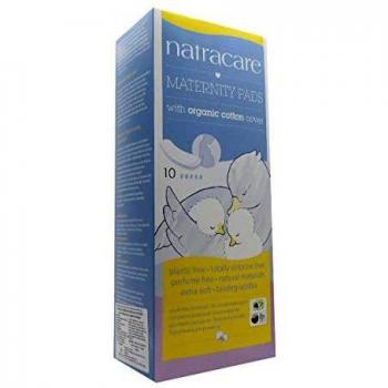 Natracare Maternity Pads with Organic Cotton Cover - 10 Pads