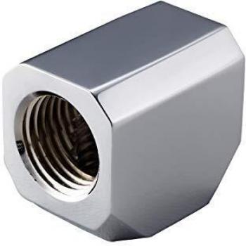 Adaptador T-Splitter Phanteks G1/4 - Cromo, 3x Conexiones para Refrigeración Líquida