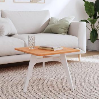Mesa cuadrada de madera maciza de haya 50x50x1,5 cm