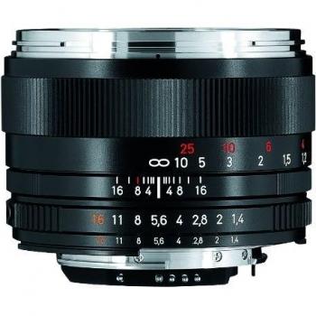 Zeiss Classic Planar ZF.2 T 1.4/50 Standard Camera Lens for Nikon F-Mount SLR/DSLR Cameras, Black