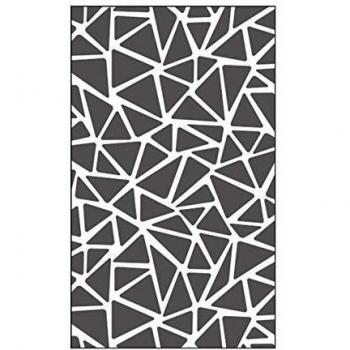 Vaessen Creative Mini Carpeta de Embossing, Triangular, para Agregar Textura y Dimensión a Páginas de Scrapbook, Tarjetas y Otras Manualidades de Papel, 7,6 x 12,7 cm
