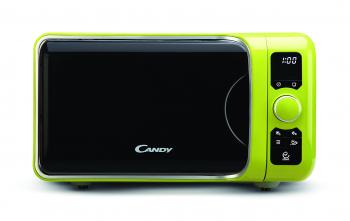 Microondas Candy Ego Trendy de 25L y 900W en Verde Vibrante
