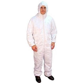 Buffalo Industries (68257 Hooded Microporous Disposable Coverall - Size XXXL by