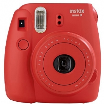 Cámara Analógica Instantánea Fujifilm Instax Mini 8 en RojoEstufa de Cuarzo Orbegozo BP 0204 con Pie, 1200W, Tres Niveles de Potencia y Reflector de Alta Brillantez
