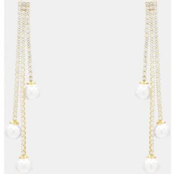 Pendientes Dada Burma - Elegantes pendientes tassel con perlas, circonitas y detalles en oro.