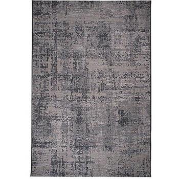 Alfombra de polipropileno gris Catania 110 x 60 cm