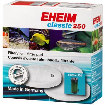 Eheim Classic 250 White Filter Pad Set (3 pcs)