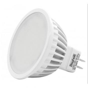 Paquete de 10 Lámparas LED MR16 12V 4W Luz Blanca Cálida Beghelli