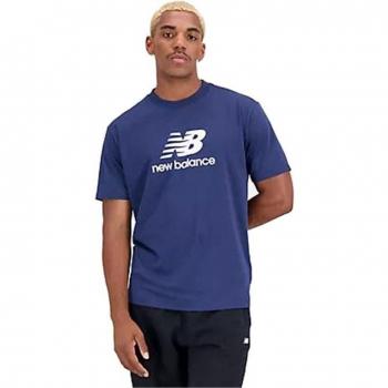 Camiseta New Balance Essentials Stacked Logo Cotton Workwear Hombre