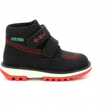 Kickers Kickfun Kids' Sneakers Black Red