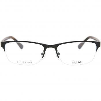 Prada PR 52SV 1BO1O1 Lentes Recetadas para Hombre Negros, Armazones para Hombre Negros, Gafas Recetadas para Hombre Negras