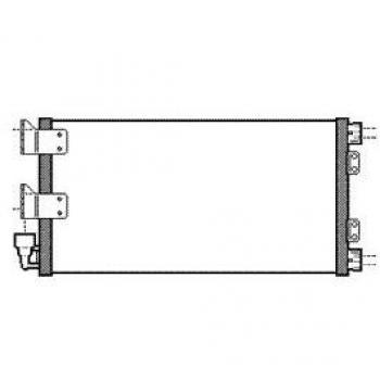 Condensador de aire acondicionado VAN WEZEL 02005178 para LAND ROVER Freelander I con secador