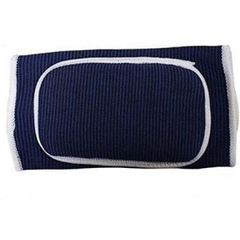 1PCS Deporte y fitness Codo punto grueso esponja de baloncesto accidente Soporte apoyo de la ayuda coderas Azul