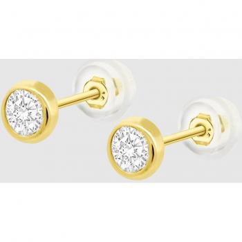 Pendientes Time Road HIN00197/8 Basics Oro 9K