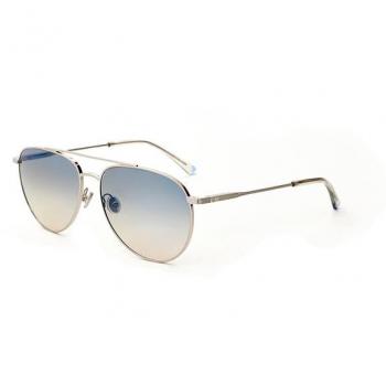 Etnia Barcelona Palm Beach Sun BLSL Men's Silver Sunglasses 58mm