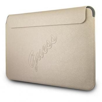 Funda para MacBook Pro 13 Guess PU Saffiano - Dorada