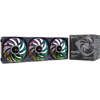 Ventilador PC Seasonic MagFlow ARGB 120mm, Kit de 3 Ventiladores