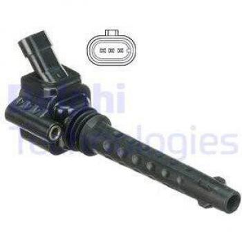 Bobina de encendido DELPHI GN10528-12B1, tipo: bobina de encendido, características: alta calidad, diseño original, compatible con múltiples modelos de vehículos, fácil instalación