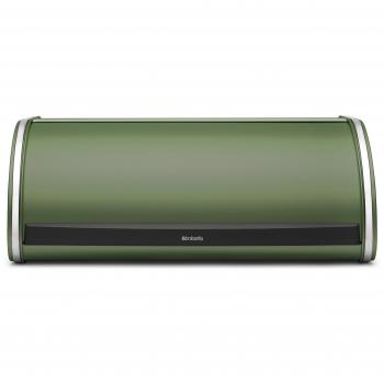 Brabantia 487002 - Panera con Tapa Deslizante, tamaño Normal, Acero, Moss Green
