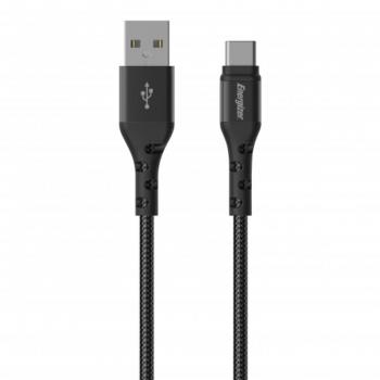 Cable USB-C Energizer Trenzado de Metal 2m Negro