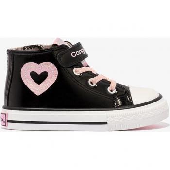 Botines de Niña Conguitos Corazón Charol 283040