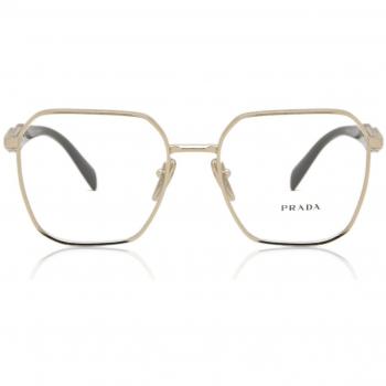 Prada PR 56ZV Asian Fit ZVN1O1 Women’s Eyeglasses Gold Size 53 - Blue Light Block Available